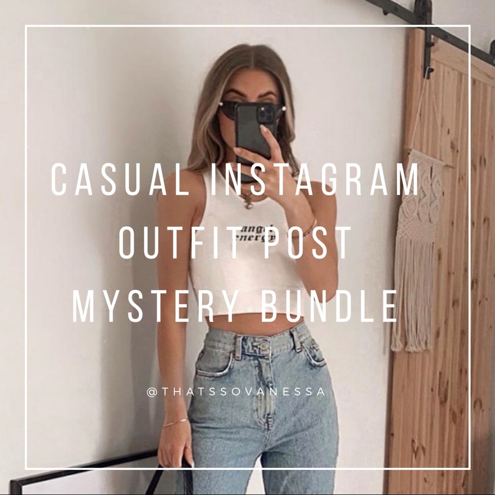 Casual Instagram Outfit Post Mystery Bundle